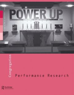 Front cover of Performance Research: Volume 13 Issue 3 - Congregation