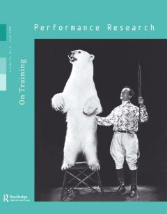 Front cover of Performance Research: Volume 14 Issue 2 - On Training