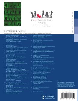 Back cover of Performance Research: Volume 16 Issue 2 - Performing Publics